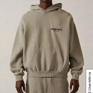 NEW Fear of God ESSENTIALS Hoodie, Size XXS
